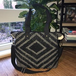 Geometric Pattern Weekend Bag/Tote